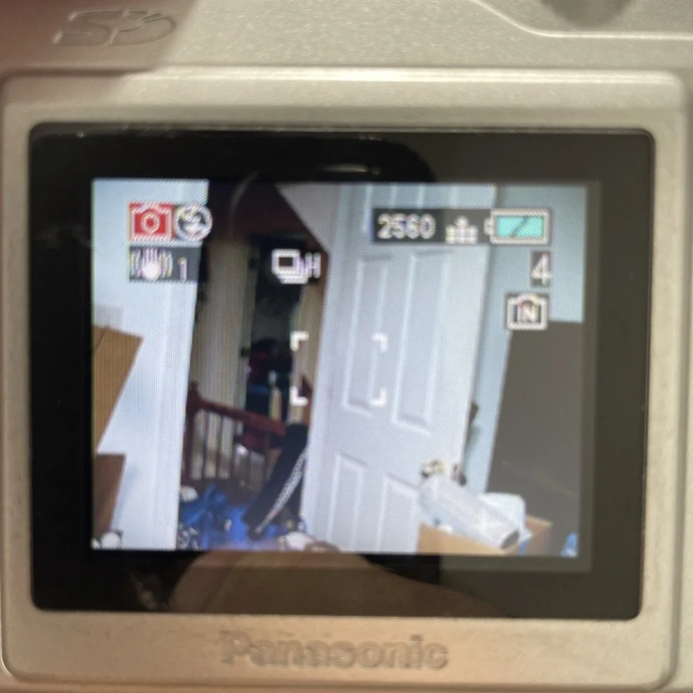 Panasonic LUMIX DMC-LZ2 5.0MP Digital Camera 24X Zoom+Battery